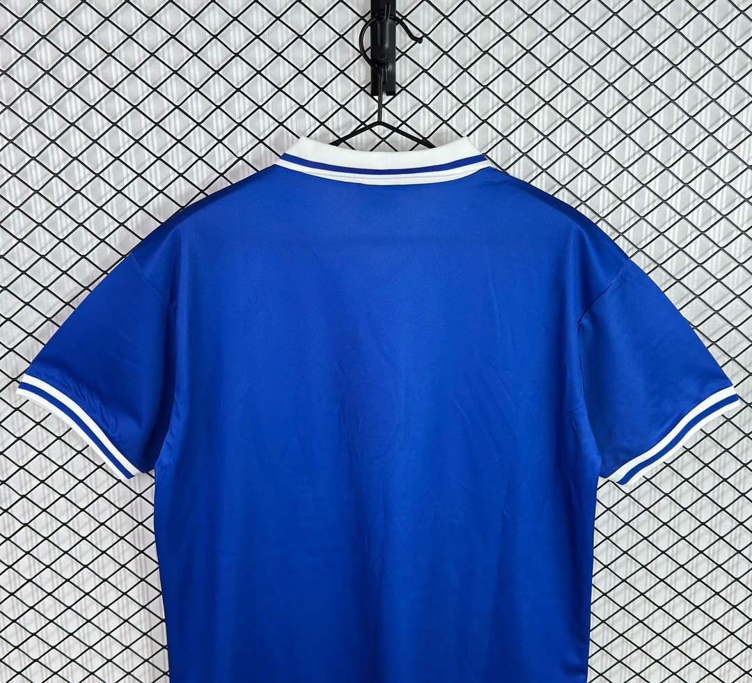 Retro  01/02 Como 1907 Home Blue Jersey