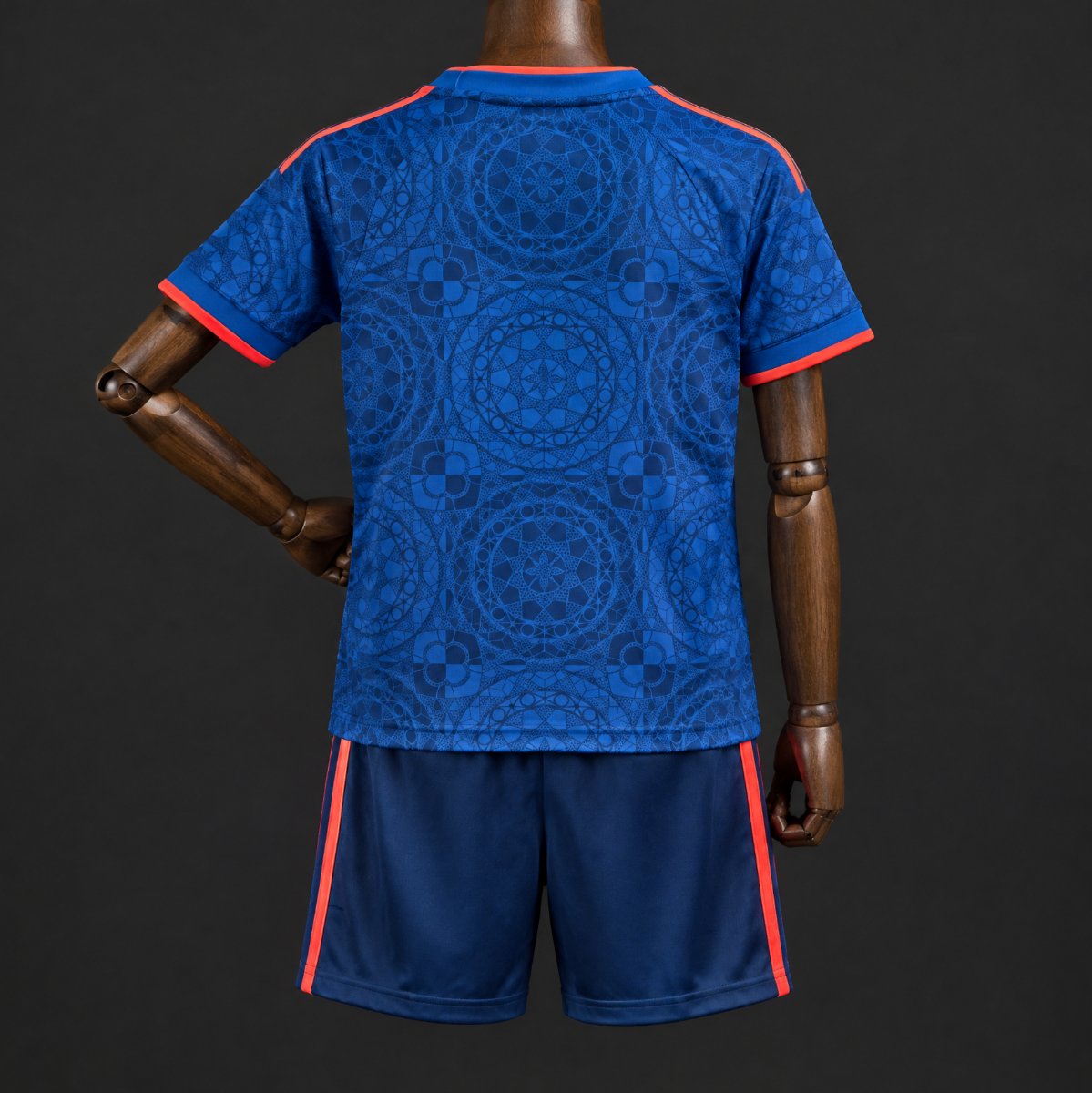 2016  Kids Croatia Away Navy Blue Jersey Kit